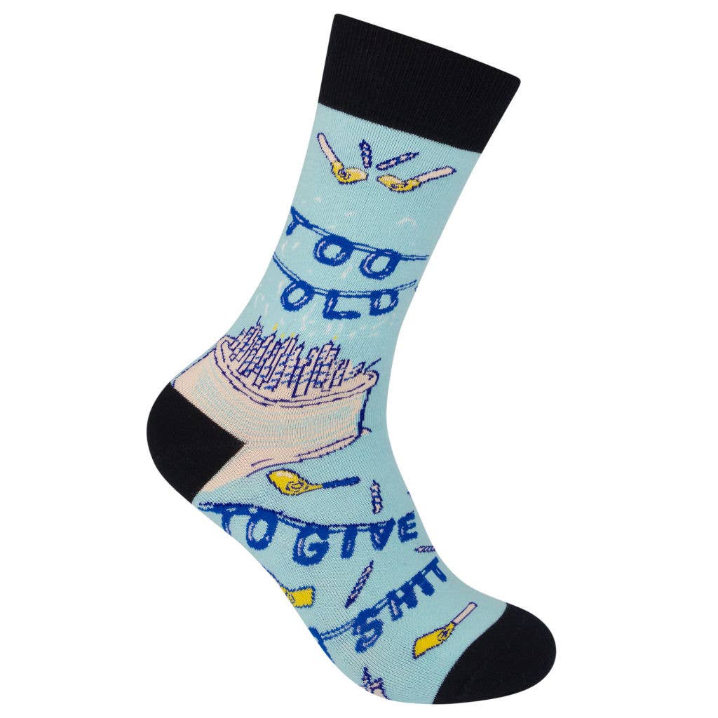 Too Old To Give A Shit Socks - HER Home Design Boutique